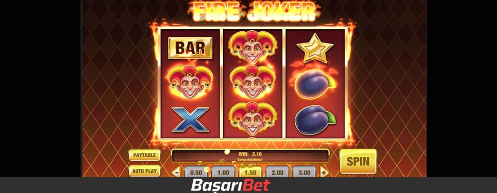 Fire Joker oyun oyna. 