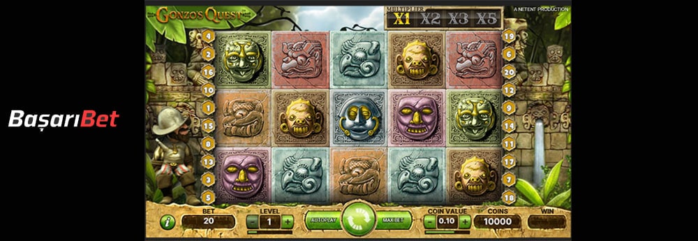 Gonzos Quest oyun oyna demo. 